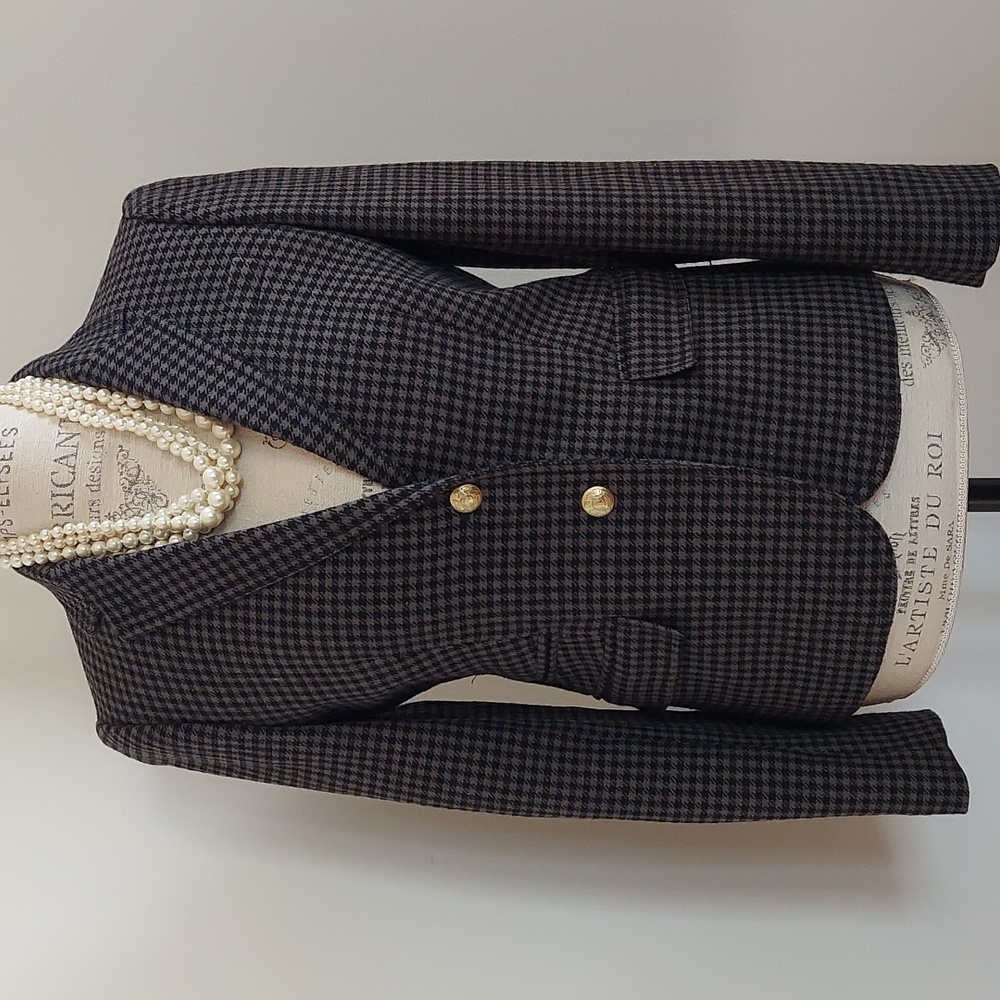 J. Crew I Houndstooth Blazer